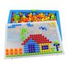 Mosaic Pegboard For Kids Creative Educational Peg Puzzle Toys Creative Learning 3D Jigsaw Toys Puzzle Game For Birthday