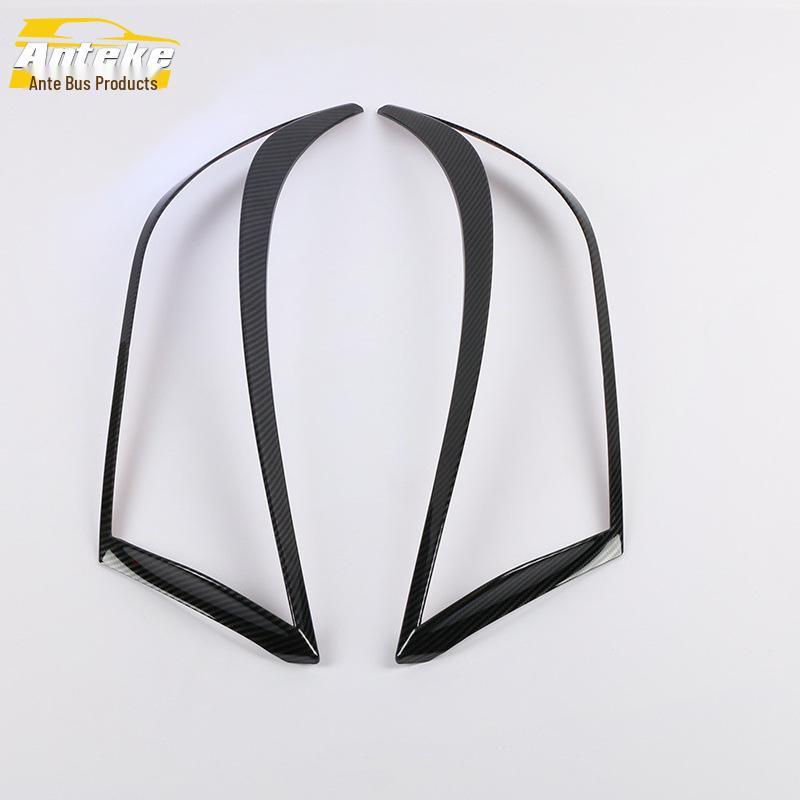 RAV4 2020 Headlight Cover Bright Ring Electroplated Light Frame Accessory