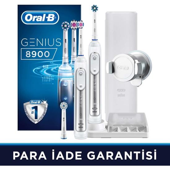 

Перезаряжаемая зубная щетка Oral-B Genius 8900 2-Pack Advantage