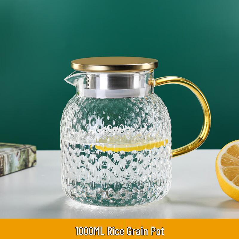 Lilang Glass Kettle & Teapot Drinkware Set