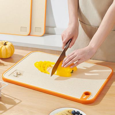 Zeleninová deska pro domácí použití, Antibakteriální a protiplísňová řezací, Kuchyňská plastová řezací deska pro krájení ovoce