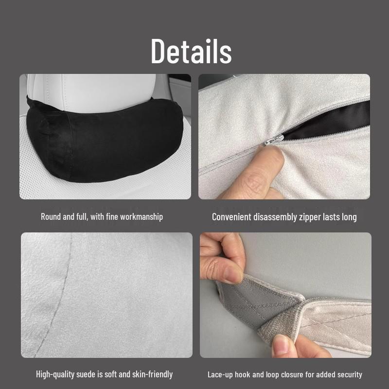 XPeng G6 Kopfstütze und Lendenkissen, P7i Autozubehör, X9 Nackenkissen für Komfort und Lendenwirbelstütze