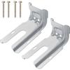Anti-Tip Bracket Kit for Stove Range Oven, Metal, Wall or Floor Mount, Easy Installation, Compatible with Frigidaire Electrolux, 2-Pack