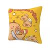 Cute Kapibara Capybara Pillow Case Cartoon Cushion Cover Polyester Graphic Pillow Cover Pillowcases For Sofa Home Decoration