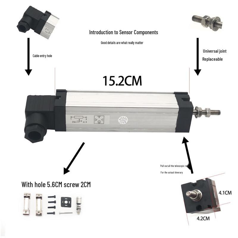 Senzor de Poziție Liniară Potențiometru Mi Xiang 50mm KTC
