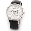 Emporio Armani AR2432 Men's Watch Stainless Steel Case Black Dial Quartz Movement
