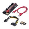 Riser Qoltec PCI-E 1x - 16x | USB 3.0 | ver. 009S Plus | SATA / PCI-E 6 pini