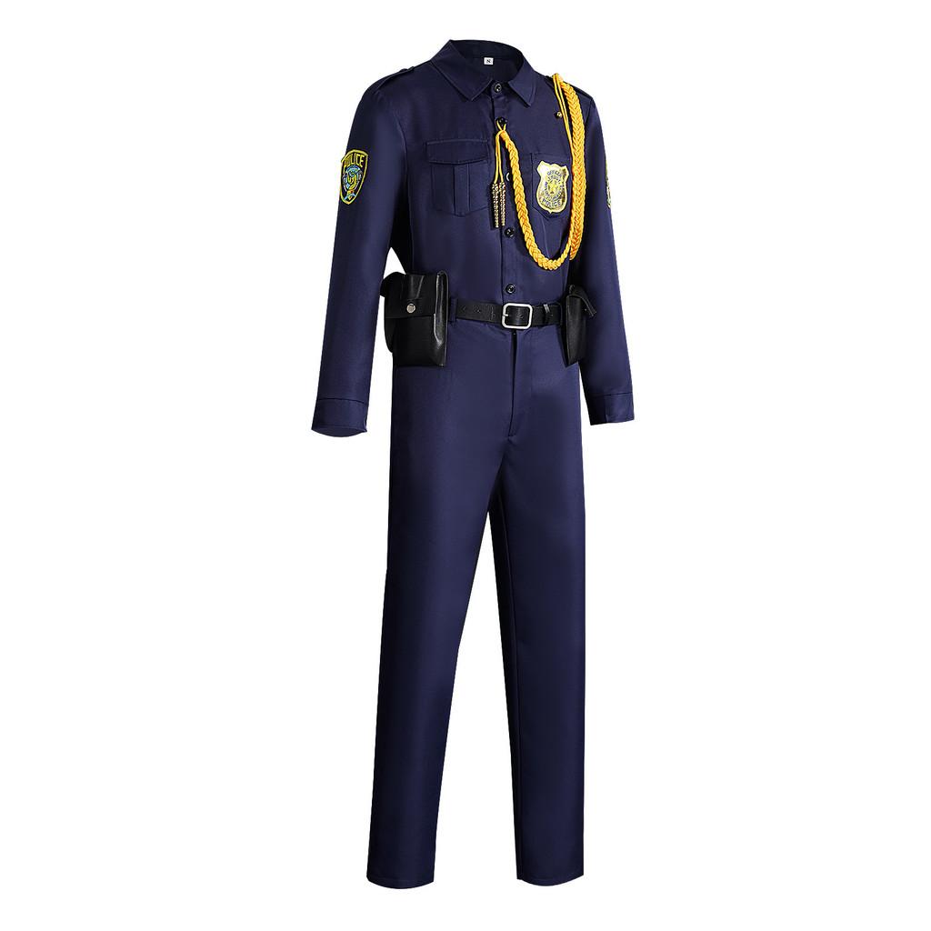 Zootopia Nick Officer Cosplay Costume For Halloween And Anime Role Play