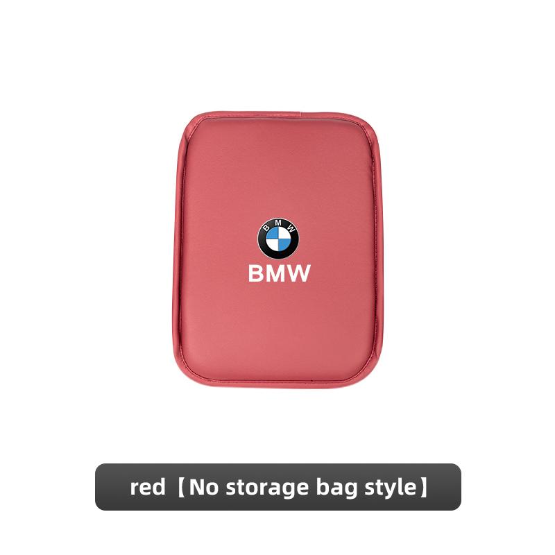 Leather Car Armrest Box Pad Auto Armrest Mat High Quality Accessorie For BMW 50th Anniversary Edition E46 E53 E90 E60 E93 E87 X5