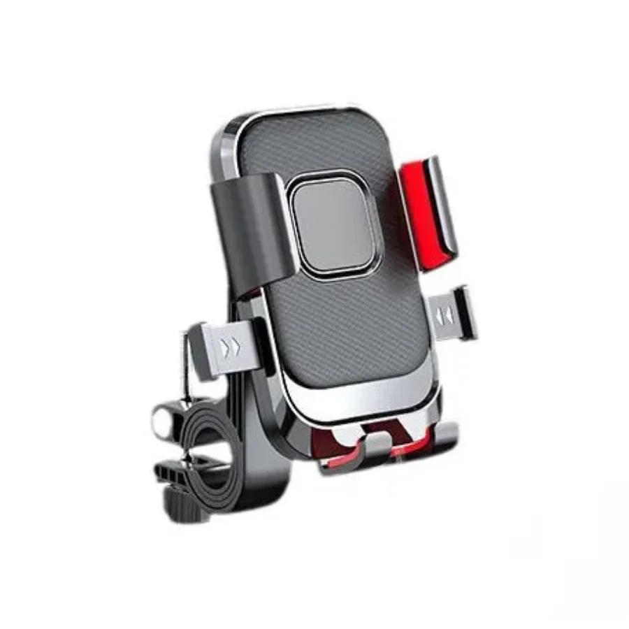 Bike Phone Holder Motorcycle Fast Locking Rotatable MTB Phone Mount Shockproof Phone Holder
