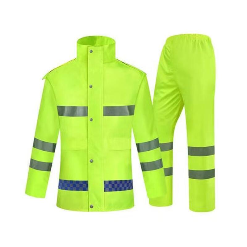 Zhengyida 300D Split Reflective Rain Suit