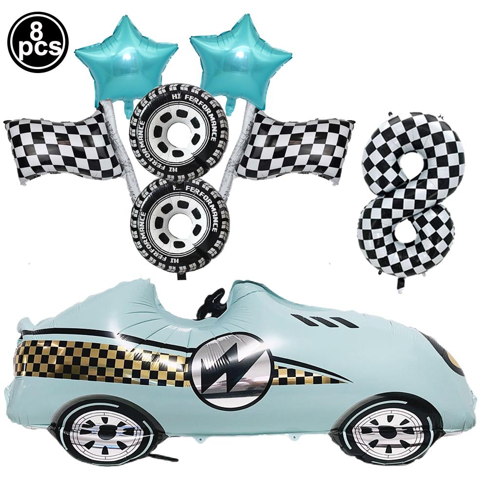 Two Fast Theme Disposable Tablecloth Racing Car Birthday Party Supplies Kids 2nd Birthday Party Decorations