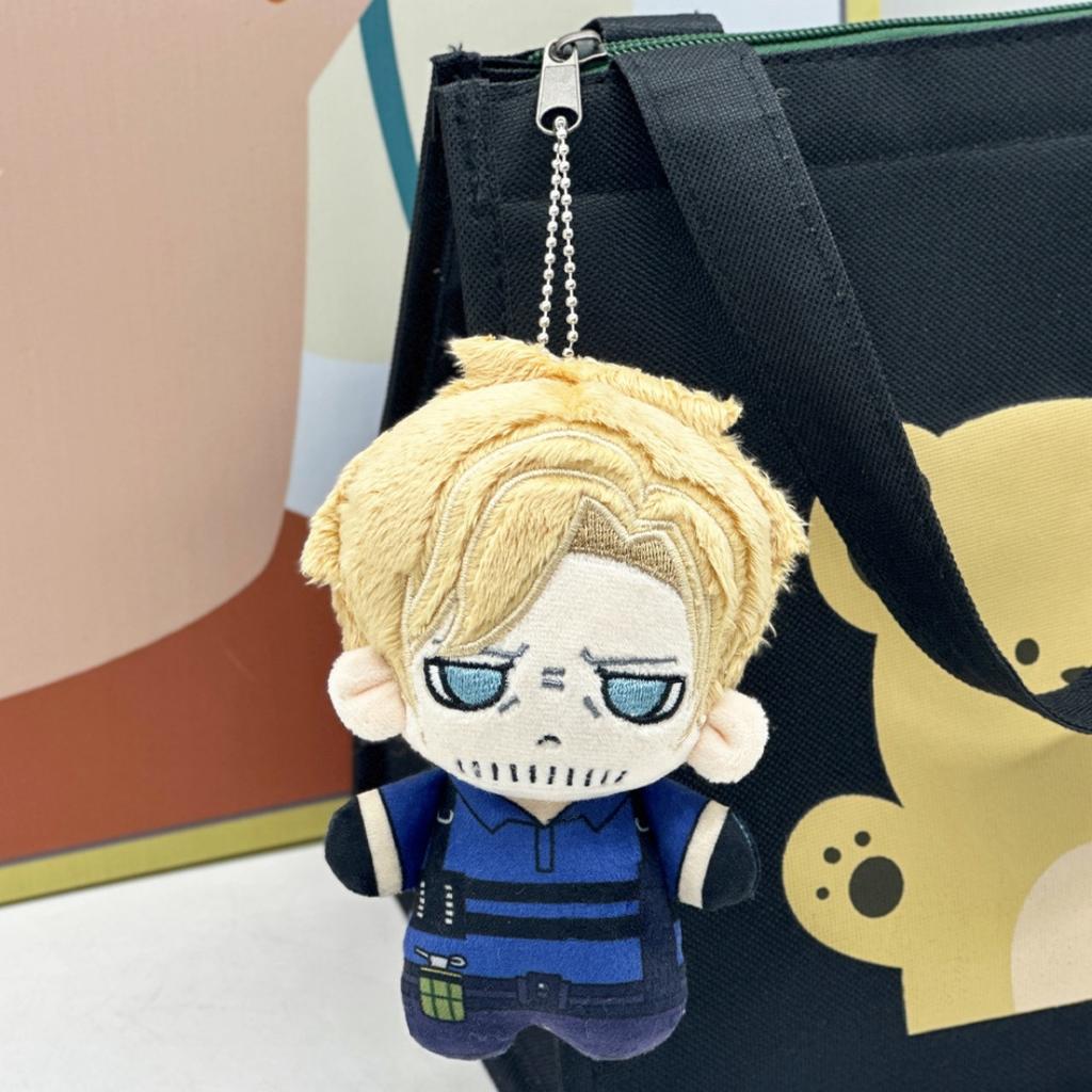 Leon S. Kennedy Plush Toy Resident Evil 9 Re9 Soft Stuffed Animal Keychain Doll Collectible Birthday Xmas Gift For Fans Kids