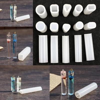 Silicone Pendant DIY Molds Resin Accessories Pendant Jewelry Making Tools 5 Type