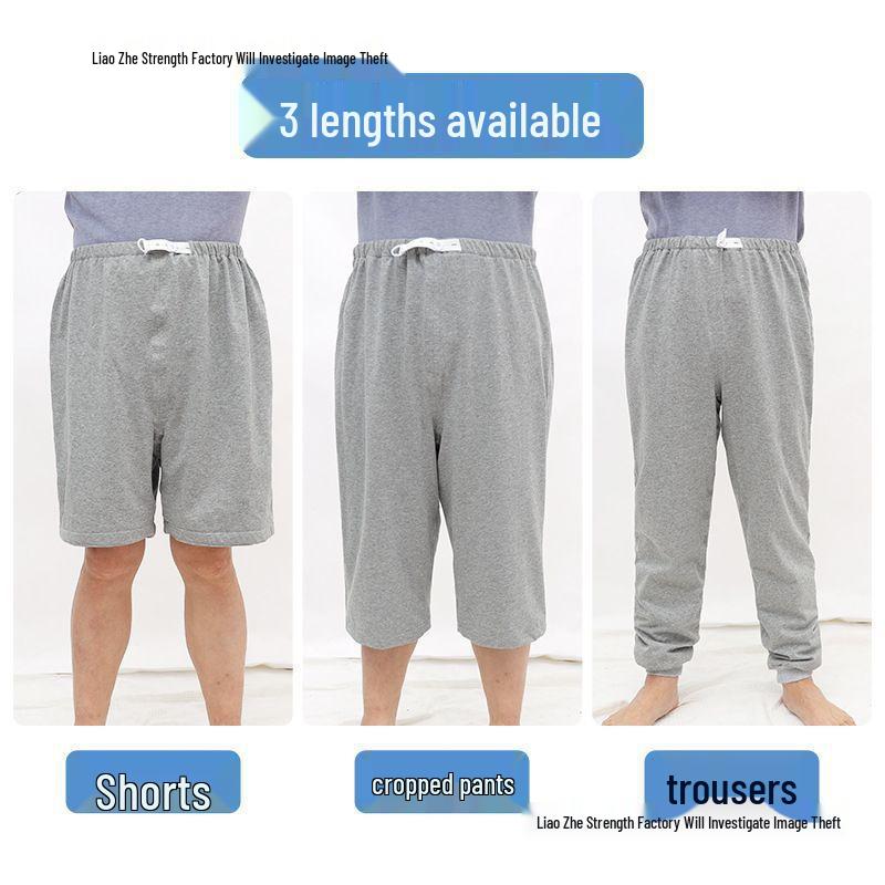Washable Adult Incontinence Pants - Anti-Leakage Diapers for Bedridden or Paralyzed Patients