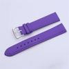 10mm/12mm/14mm/16mm/18mm/20mm/22mm/24mm Men Women PU Leather Solid Watch Band Belt Strap Watchband
