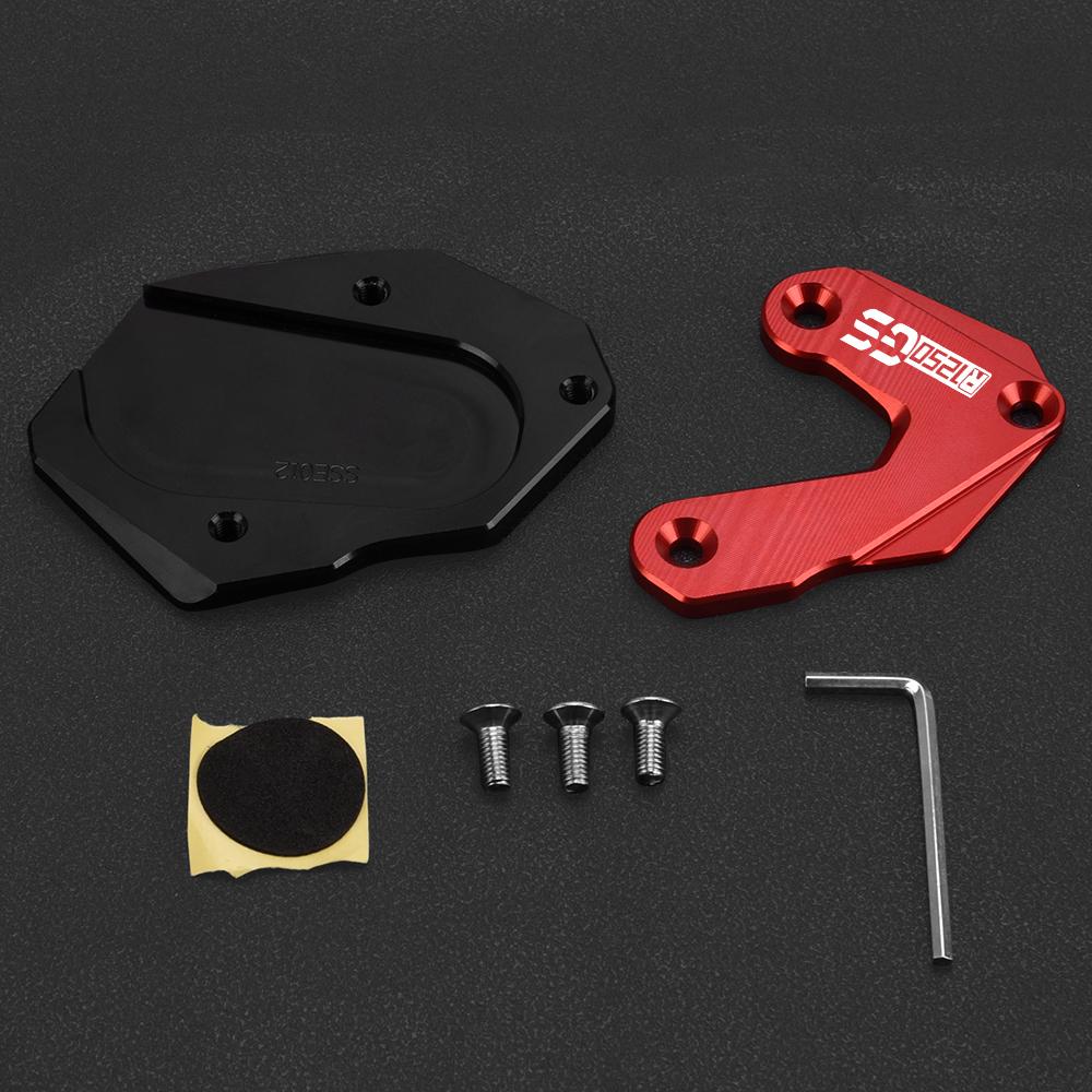 For BMW R1250GS R 1250 GS 2018- 2022 2023 1G13 (K50) Motorcycle Side Stand Enlarger Kickstand Enlarge Plate Extension
