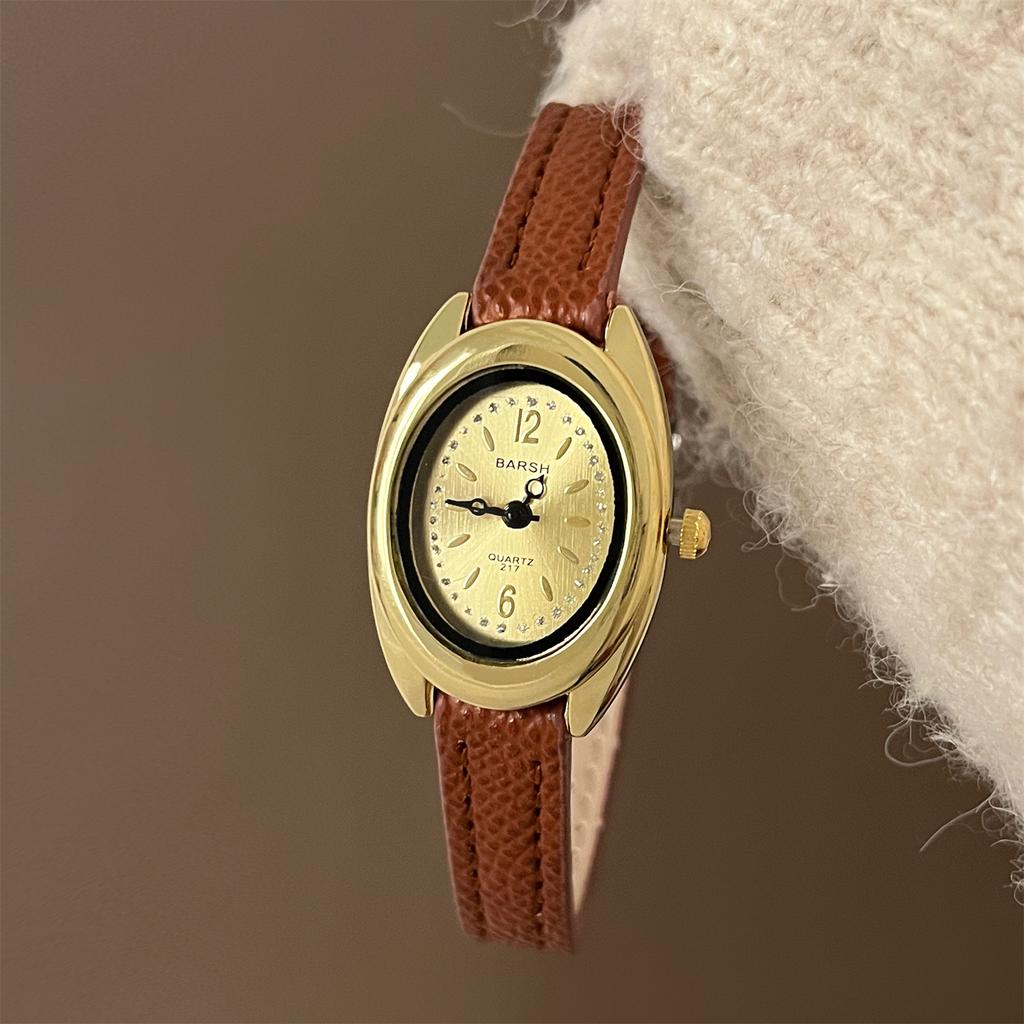Women'S Watch Medieval High-Value Digital Scale Watch Niche Mori College Style Small Gold Watch Price