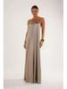 Elegant 2026 European and American Women's Open-Back Halter Beach Dress