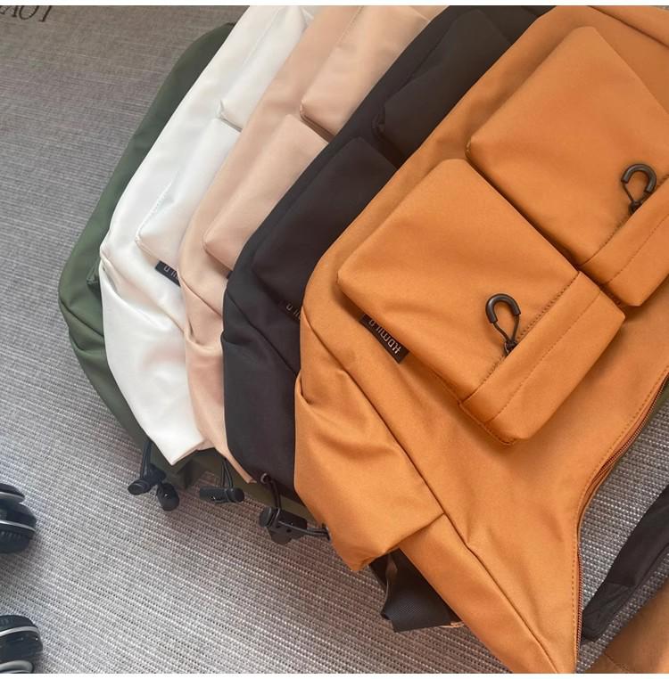 Japanese Style Large Capacity Crossbody Bag: Unisex Casual Shoulder Bag for Commuters, Students, and Everyday Use.