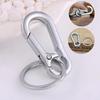 car Keychain Anti-Lost Zinc Alloy auto Key Chain With KeyRing Gourd Buckle Carabiner Keychain Car Key Ring  Hanging Buckle