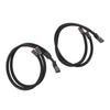 2Pcs DT Wiring Harness Adapter Plug and Play High Power Wiring Harness Adapter Connector for LED