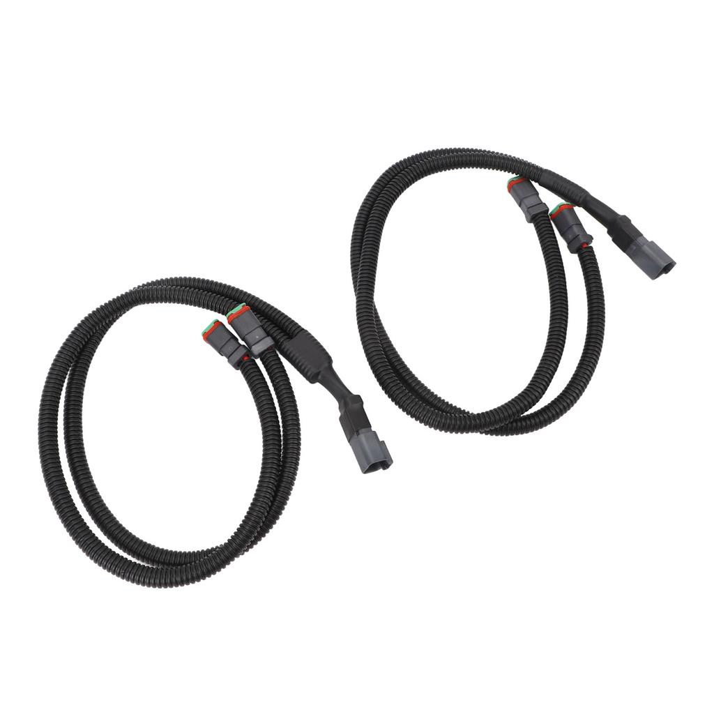 2Pcs DT Wiring Harness Adapter Plug and Play High Power Wiring Harness Adapter Connector for LED