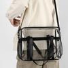 Waterproof Transparent Crossbody  Bag PVC Material Beach Swimming Bag Toiletries Handbag  Women Use