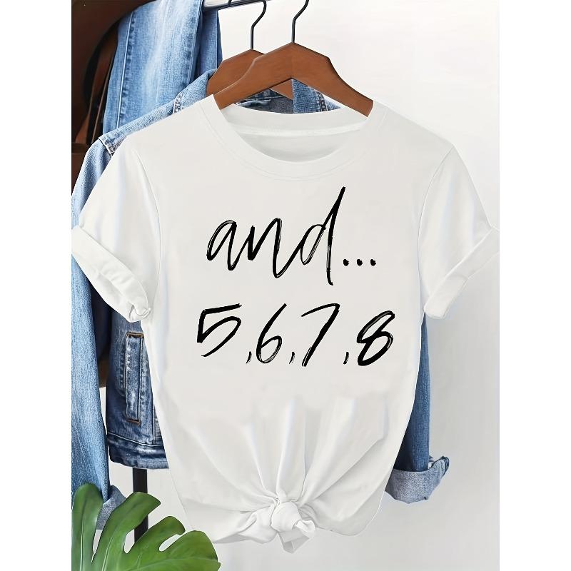 

WOMEN S T-Shirt Featuring a White Short-Sleeve Round Neck Design. Has a Casual Style, Comfortable Fit, Trendy Design, Versatile for Daily Wear S белый