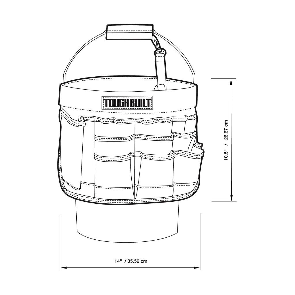 ToughBuilt - Bucket Organizer - (TB-85)