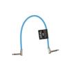 ERNIE BALL Flex Patch Cables for 6456, Blue, 12-inch (30cm) Guitar/Bass