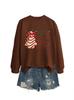 Comfy Versatile Women's Loose Hooded Sweatshirt
