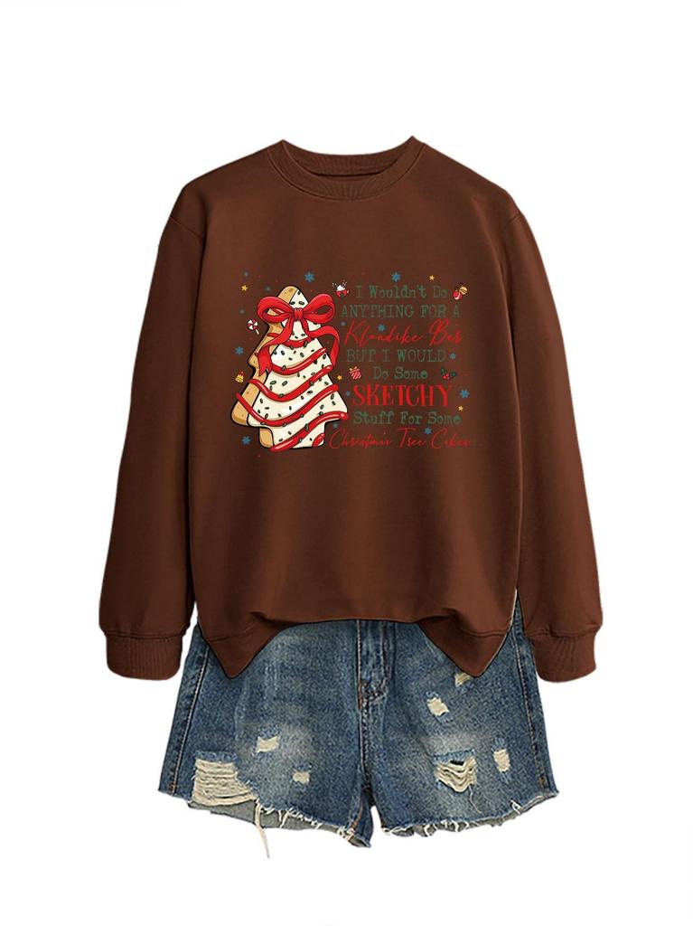 Comfy Versatile Women's Loose Hooded Sweatshirt