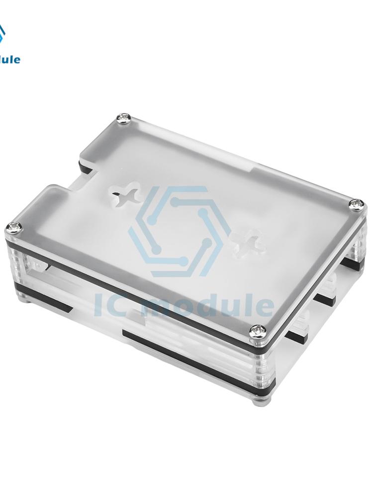 Clear 9-Layer Acrylic Case Protective Case Clear Case for Raspberry Pi 5