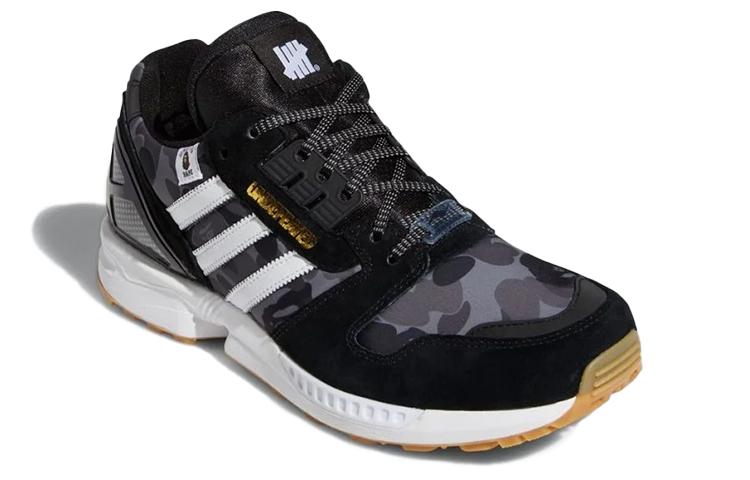 Zx 8000 Bape x Undefeated x Zx 8000 Adidas Originals 'A-ZX Series - Black Camo' FY8852