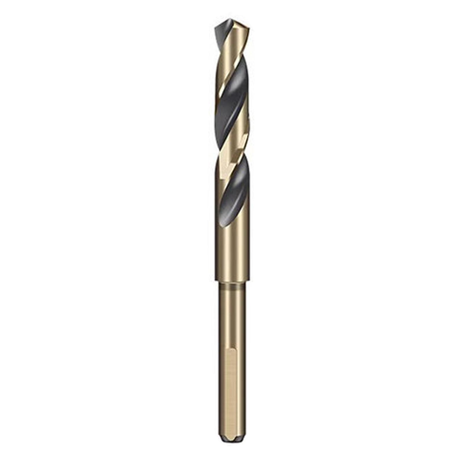 Tragbarer 12mm-35mm Spiralbohrer HSS Rundschaft Reduzierter Schaftbohrer Professionelle Metallbearbeitung Metallbauprojekte 13