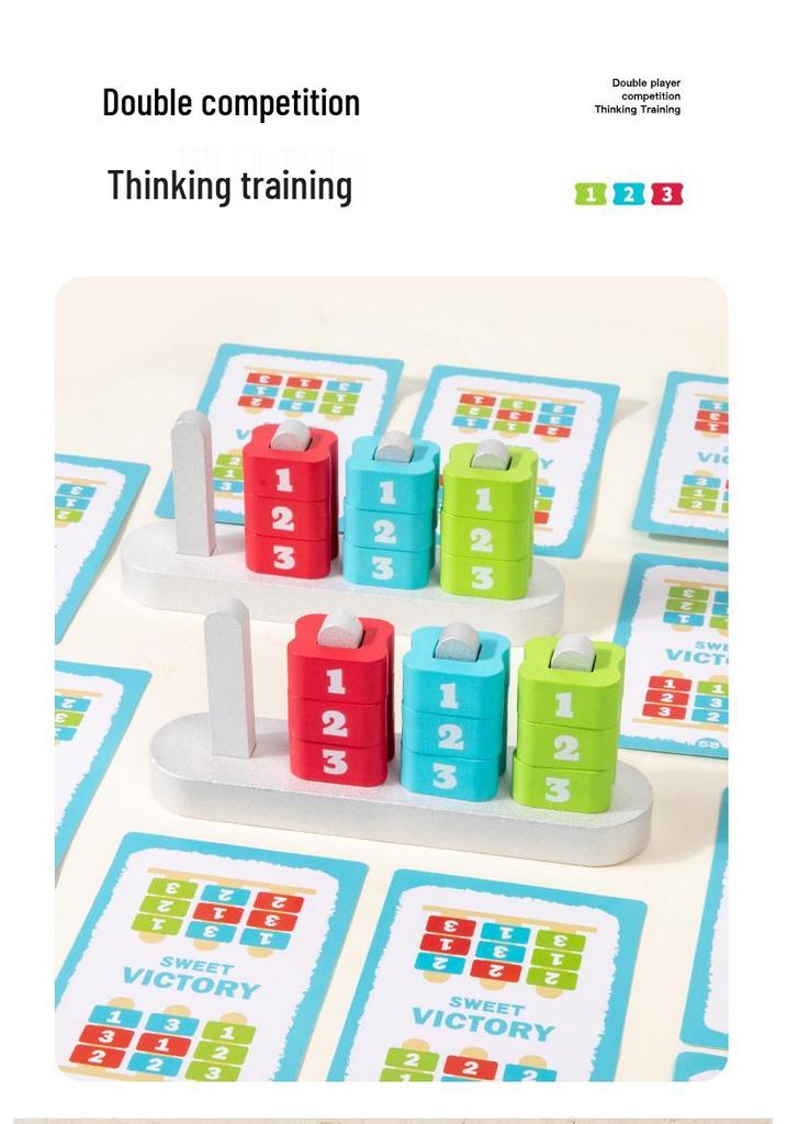 Children's Educational Color Sorting Games: Early Learning Montessori Number Battles