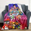1pc Paw Patrol Characters Soft & Warm Flannel Blanket, Multi-Purpose Throw Blanket for Couch, Sofa, Office, Bed, Camping, Travel 122