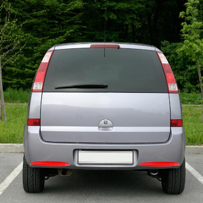 Auto Körper Stoßstange Anti-kollision Streifen 2Pcs Universal Auto Weiche Gummi Stoßstange Anti-kollision Streifen Stoßstange Schutz