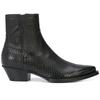 Bottes Chelsea Imprimé Serpent pour Homme: Bout Pointu, Fait Main, Inspiré du Style Britannique