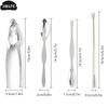 4 Pcs Seafood Tool Set Crab Shrimp Fruit Pliers Fork Spoon Set Nut Walnut Lobster Crab Cracker Tools Kitchen Accessories