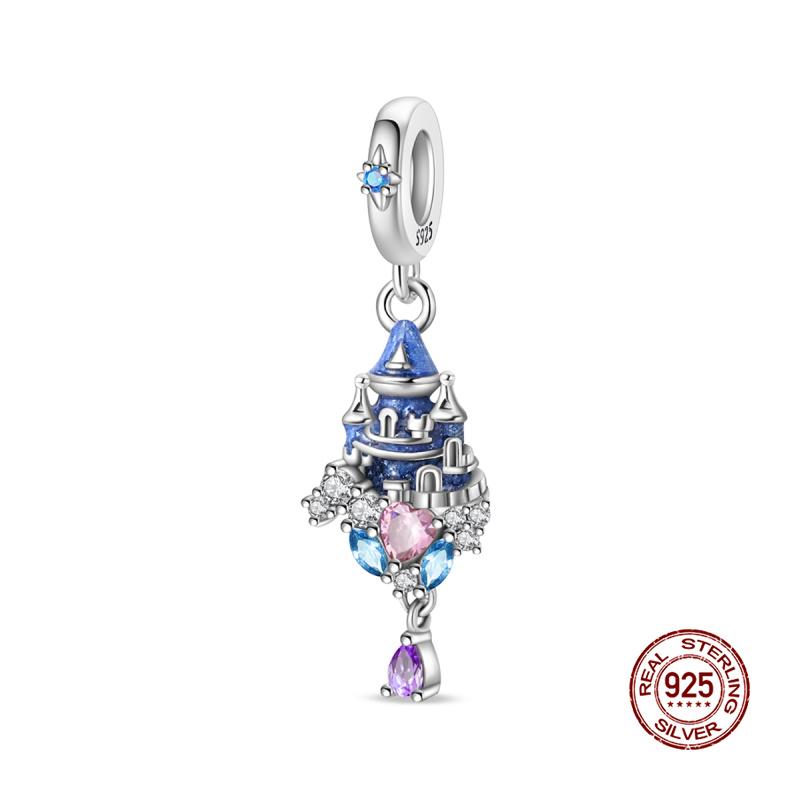 Original Charms Copper Tarot Cards & Snake Charm Beads Fit 3Mm Original Bracelet Necklace Women Diy Fine Jewelry Gift New In