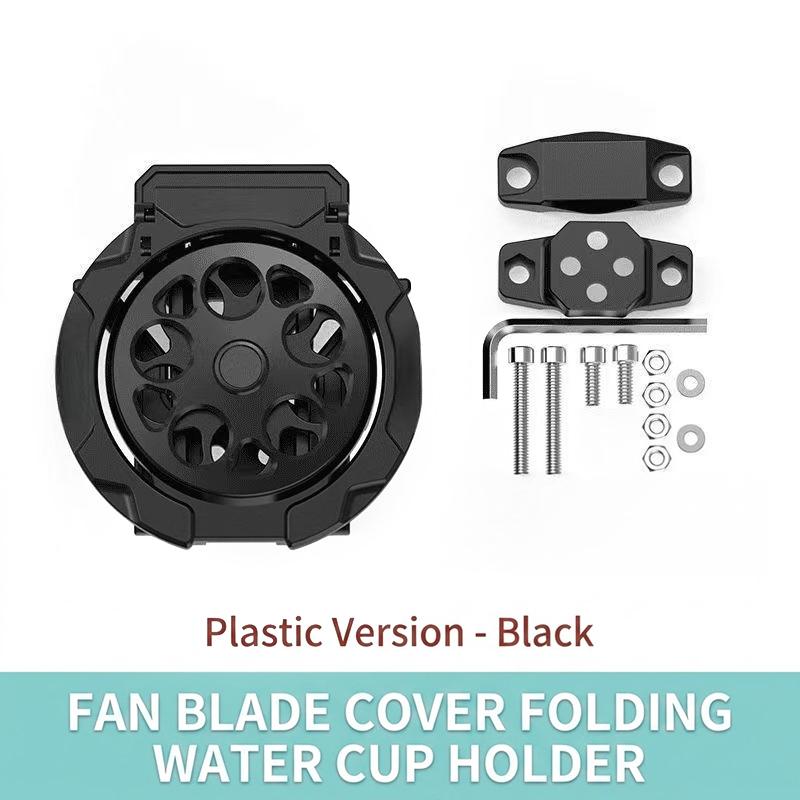 Motorcycle Electric Vehicle Folding Cup Holder With Sturdy Build And Anti Slip Design Perfect For Daily Riding Road Trips