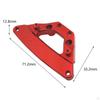 Aluminum Body Post Mounting Bracket for 1/14 Scale RC Vehicles