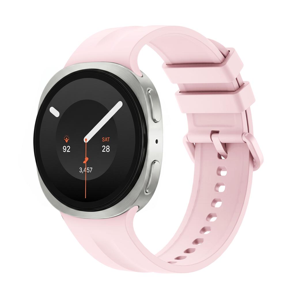 Official 1:1 Silicone Strap For Samsung Galaxy Watch 9 8 40mm 44mm Comfortable Bracelet For Galaxy Watch 8Classic 46mm Accessory