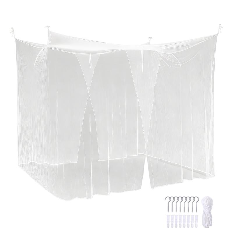 Travel Friendly Mosquitoes Netting Hiking Culicid Net for Sleep Bags and Tents Easy To Pack and Carry 3 Color Optional