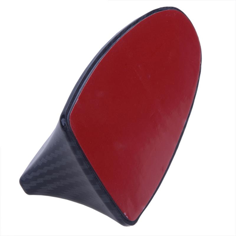 Car Shark Fin Decorative Antenna Suitable for Car Universal Modified Wireless Roof Tail Antenna Auto Parts Carbon Fiber Exterior