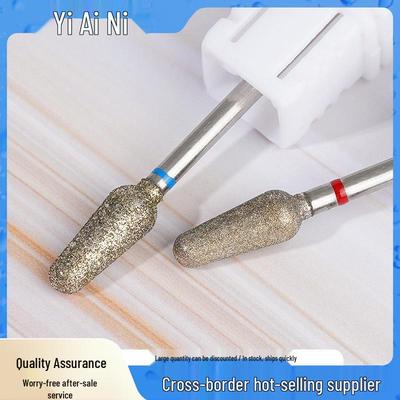 Diamond Nail Drill Bits for Cuticle Removal and Gel Polish Removal, Russian Style Manicure Tool Set