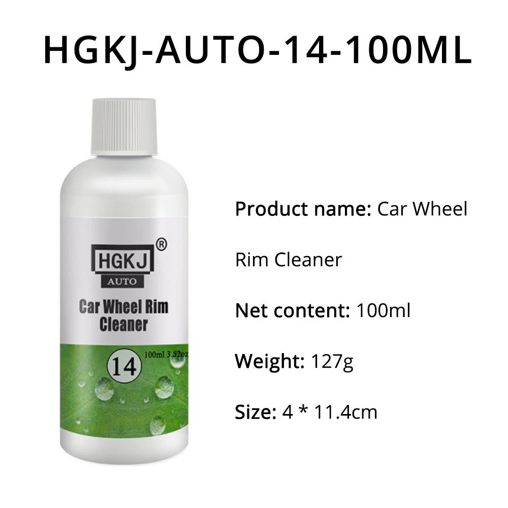 HVIERO-14 20 ml-100 ml Tragbarer Autofelgen-Radringreiniger Dropshipping Hochkonzentrierter Reifenreiniger Reinigungsmittel Dellenentferner