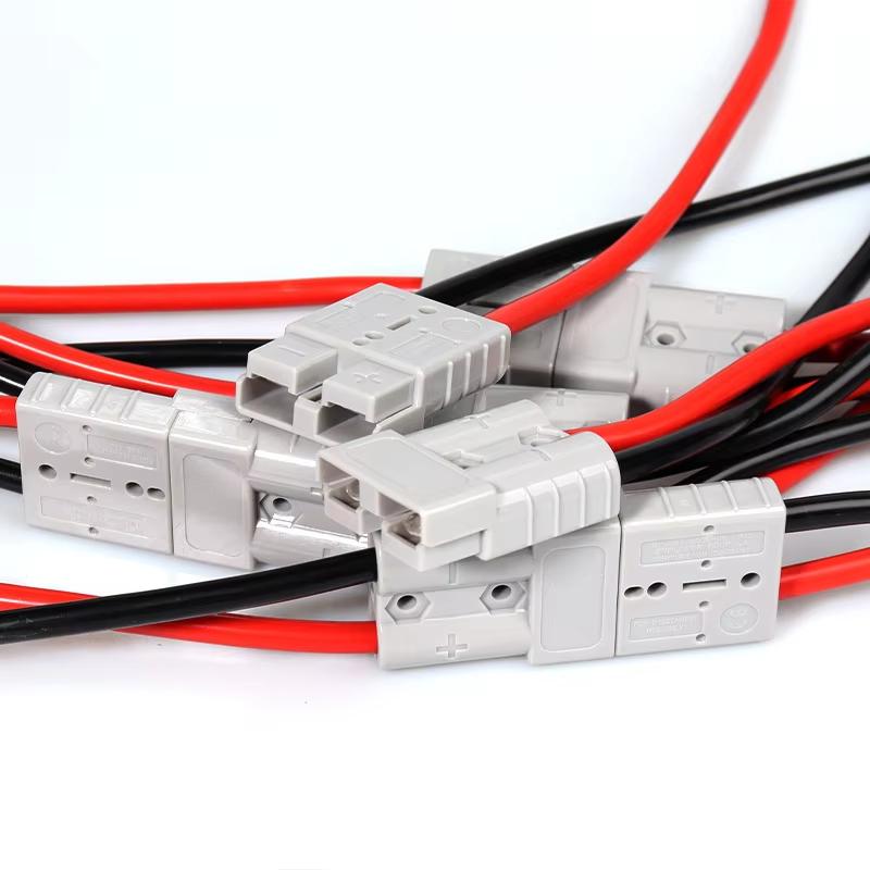 50A Auto Splitter PVC Abnehmbar Wiederverwendbar 50A Universeller Batteriestrom Y Adapter Anschlusskabel Für Gabelstapler Stapler